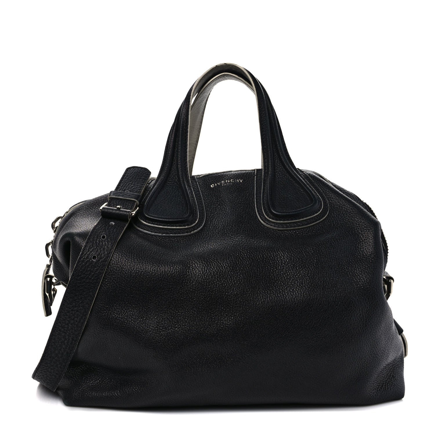 Givenchy Waxy Grained Calfskin Medium Nightingale Black 1 of 12