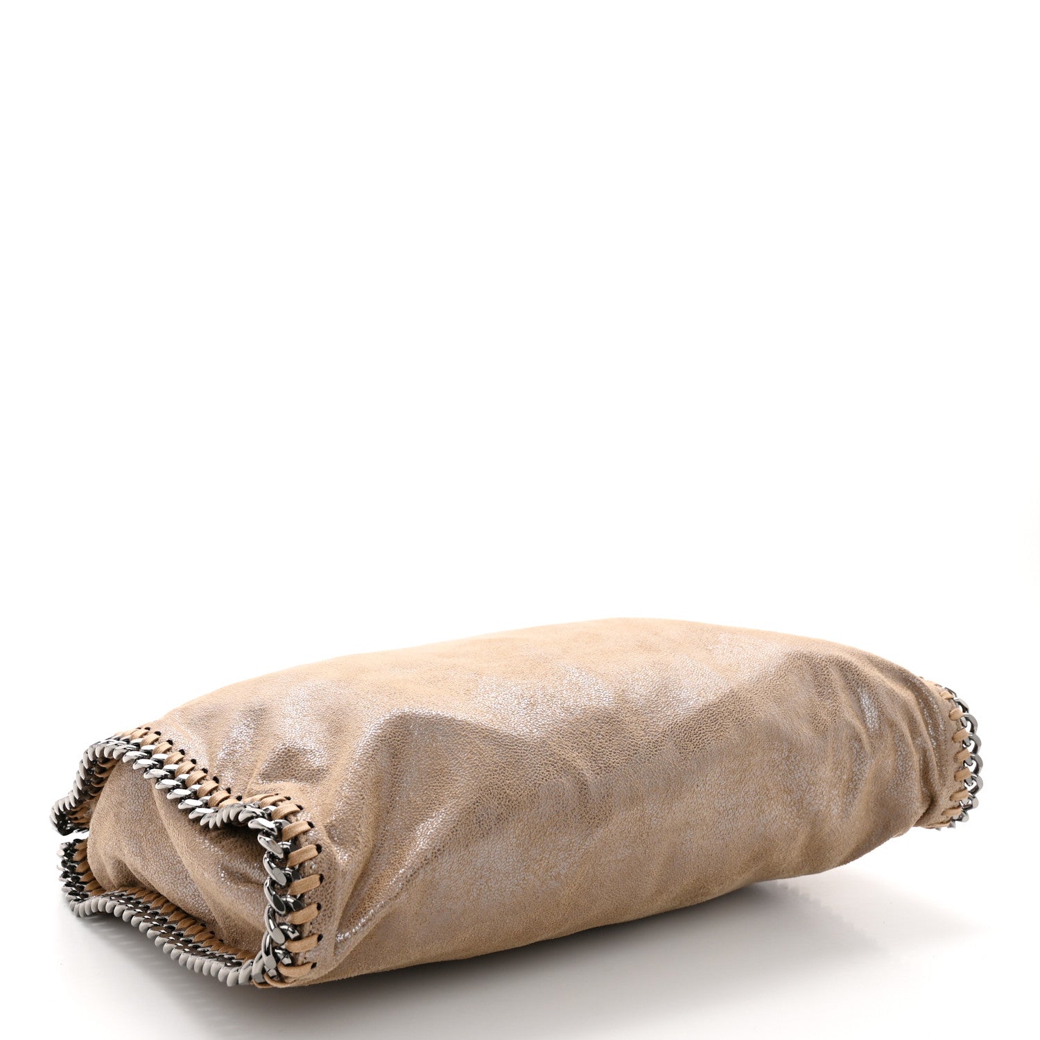 Stella McCartney Shaggy Deer Falabella Fold Over Tote Taupe 3 of 10
