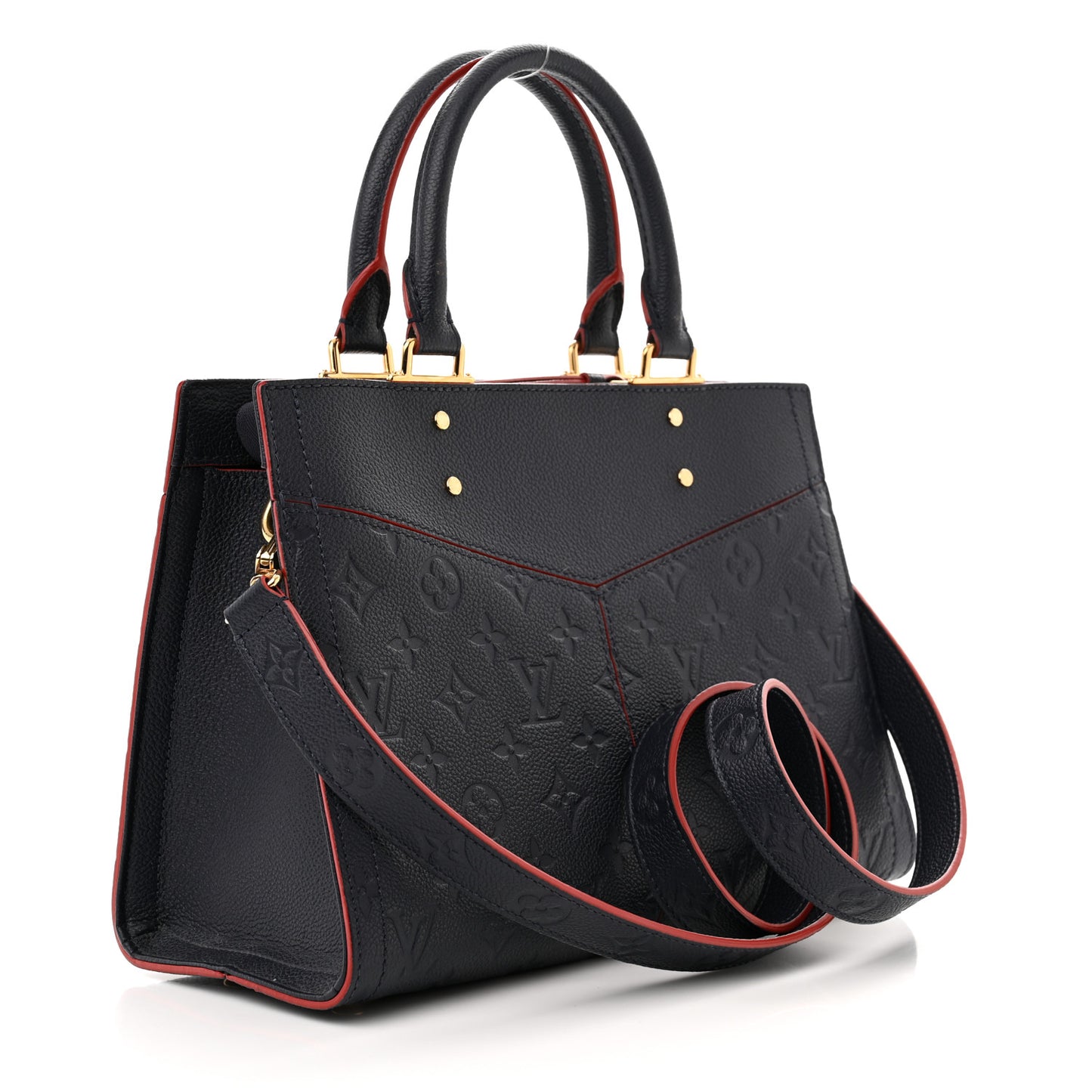 Empreinte Sully PM Marine Rouge