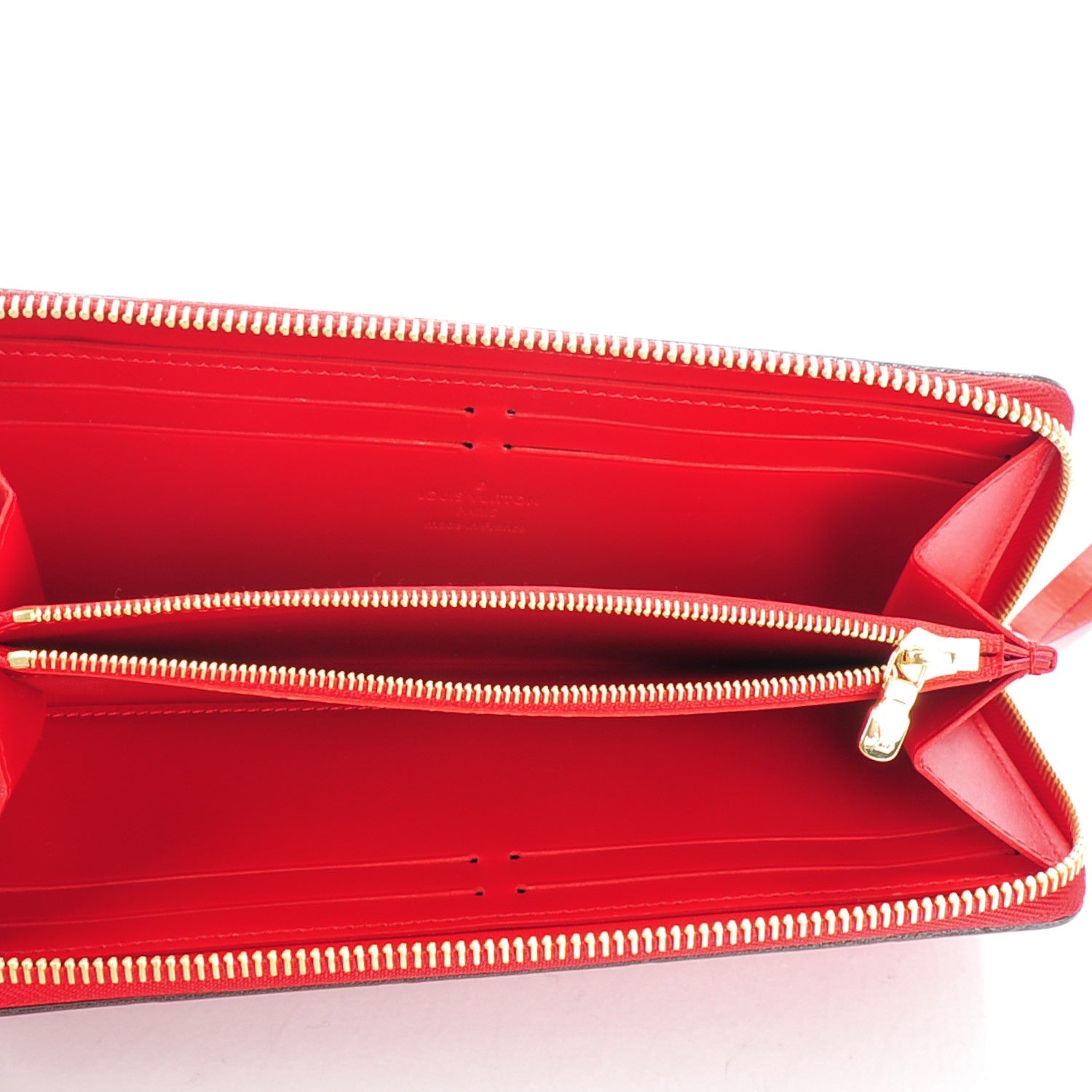 Louis Vuitton Vernis Clemence Wallet Cherry 5 of 7