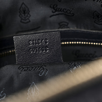 Gucci Crystal Monogram Hysteria Tote Navy Blue 7 of 10