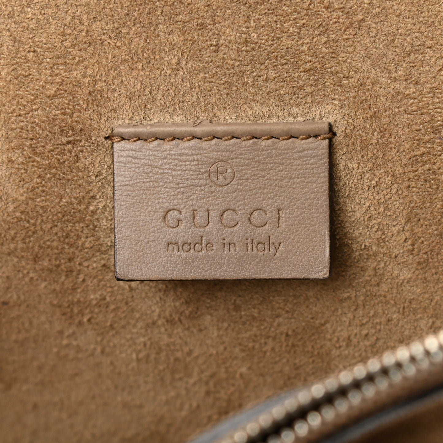 GG Supreme Monogram Small Dionysus Shoulder Bag Taupe