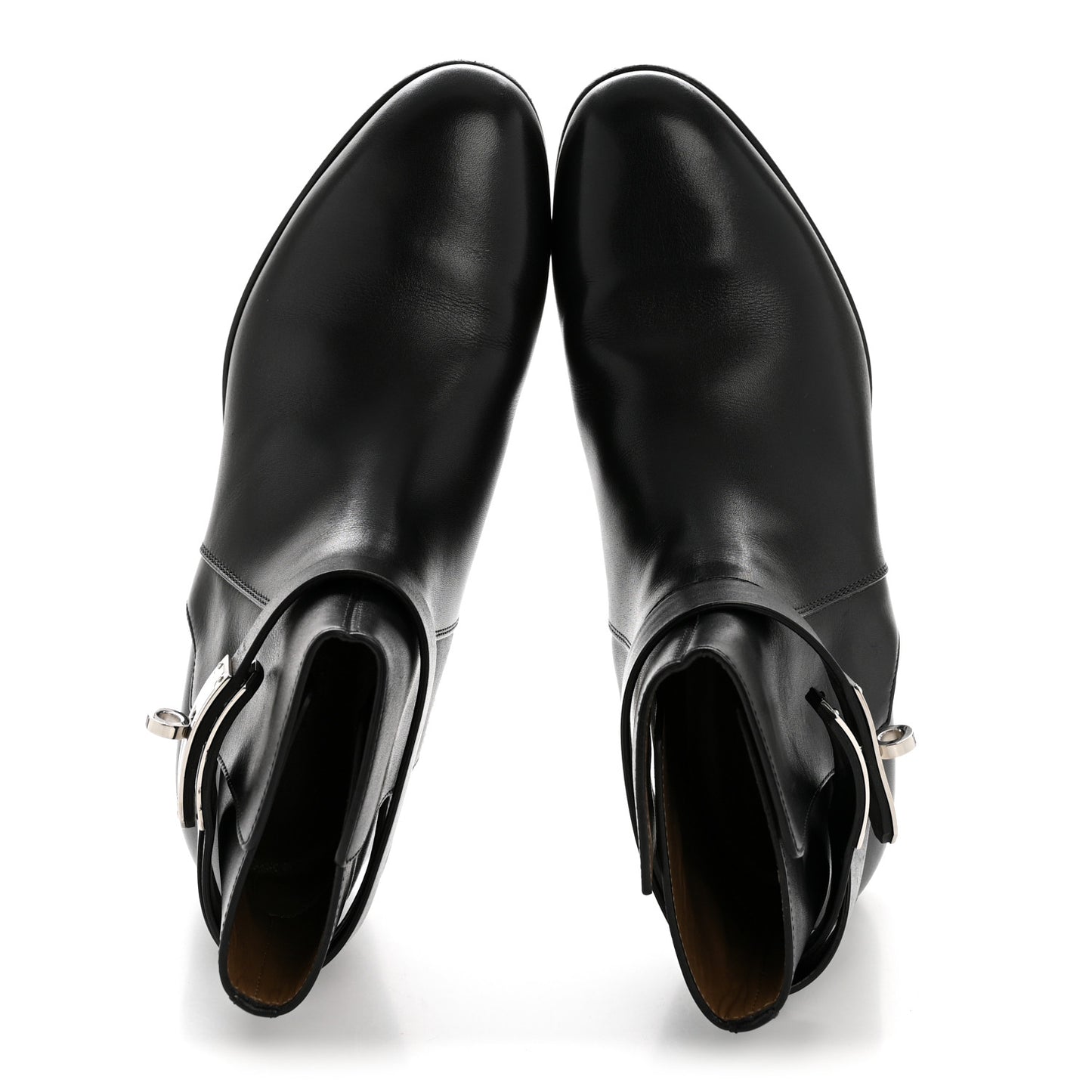 Calfskin Neo Low Boots 37 Black