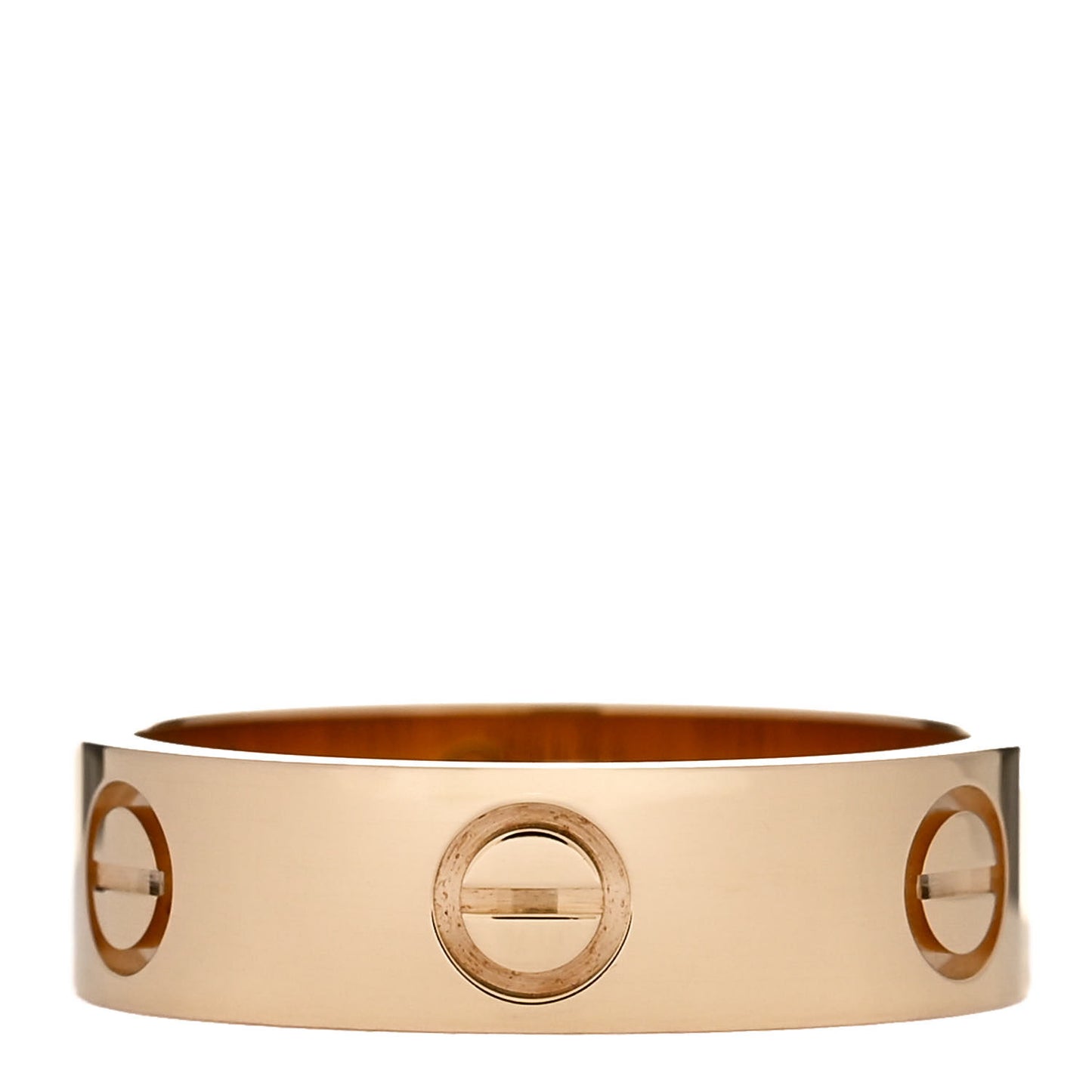 18K Yellow Gold 5.5mm LOVE Ring 55 7.25