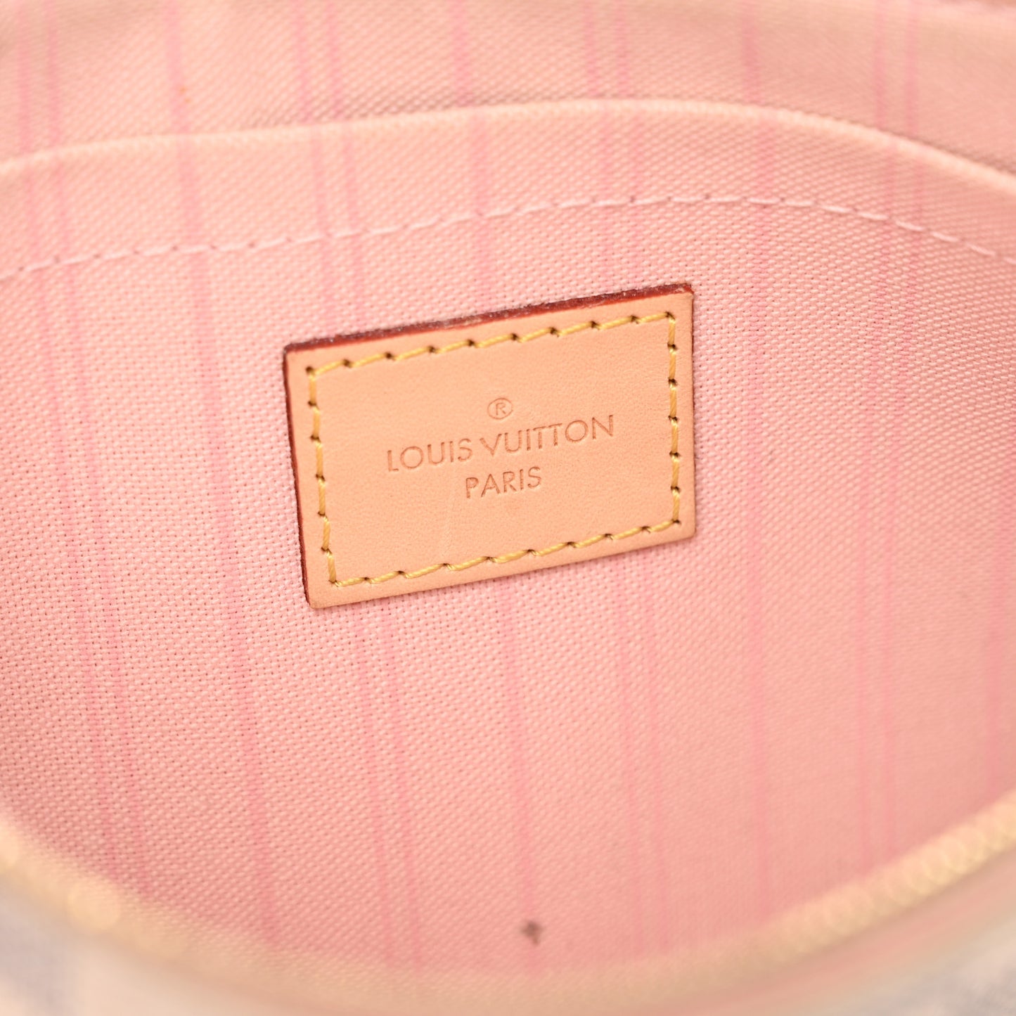 Damier Azur Neverfull MM GM Pochette Rose Ballerine
