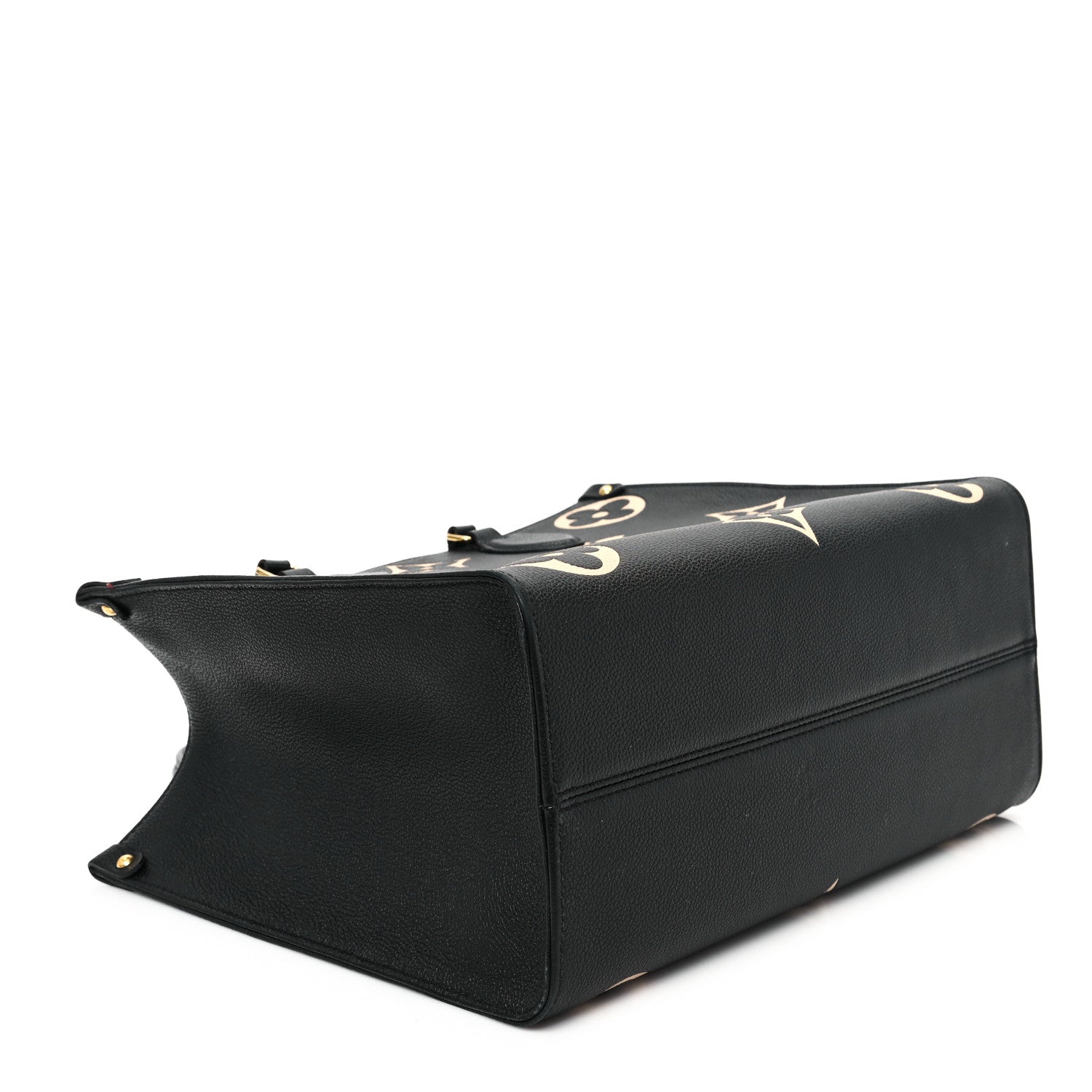 Louis Vuitton Empreinte Monogram Giant Onthego MM Black Beige 3 of 9