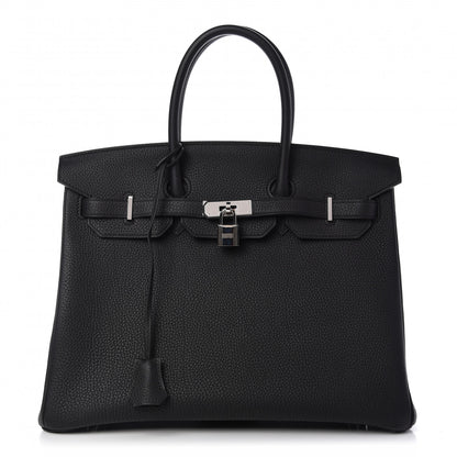 Hermes Togo Birkin 35 Black 1 of 11