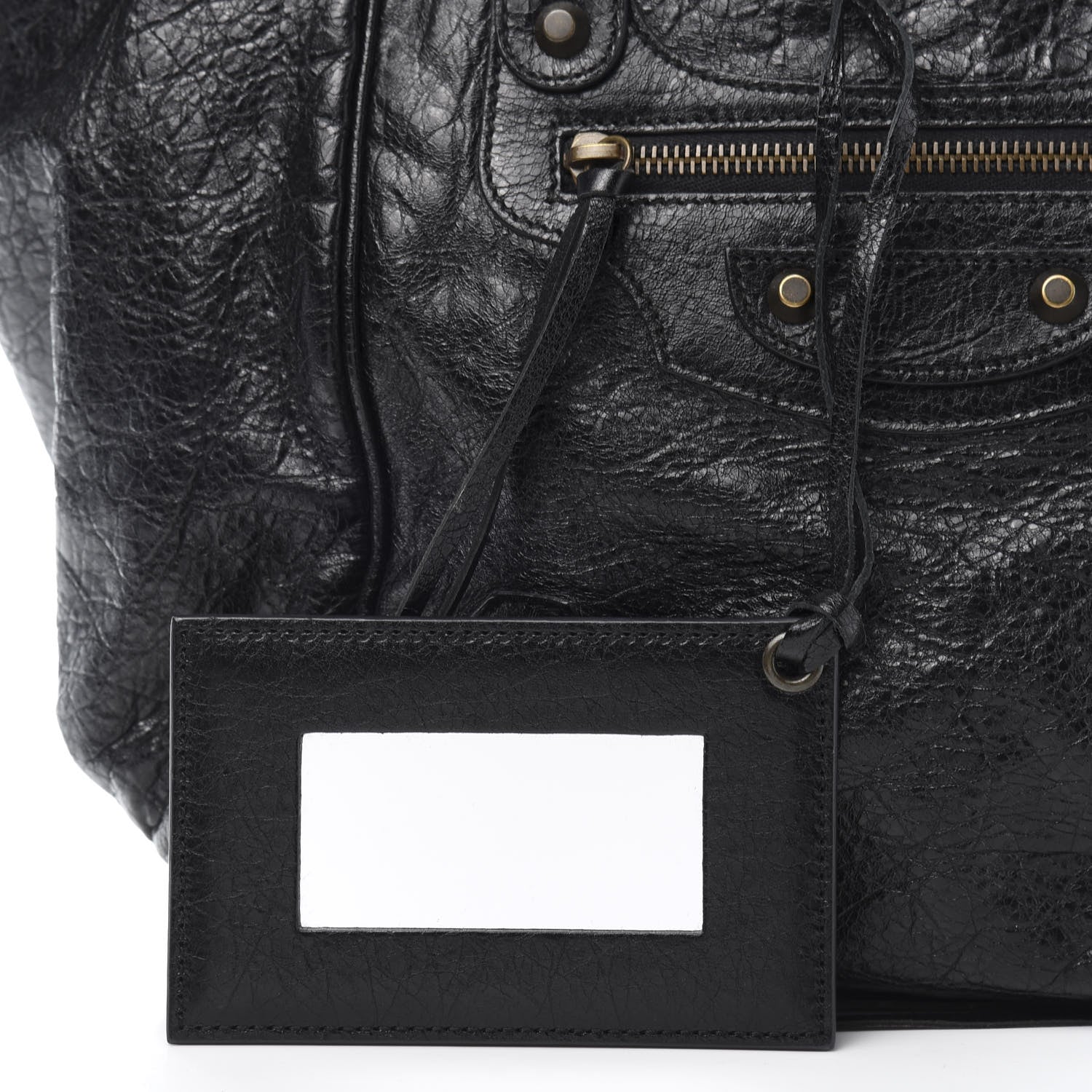 Balenciaga Agneau Classic Hardware S Sunday Tote Black 11 of 12
