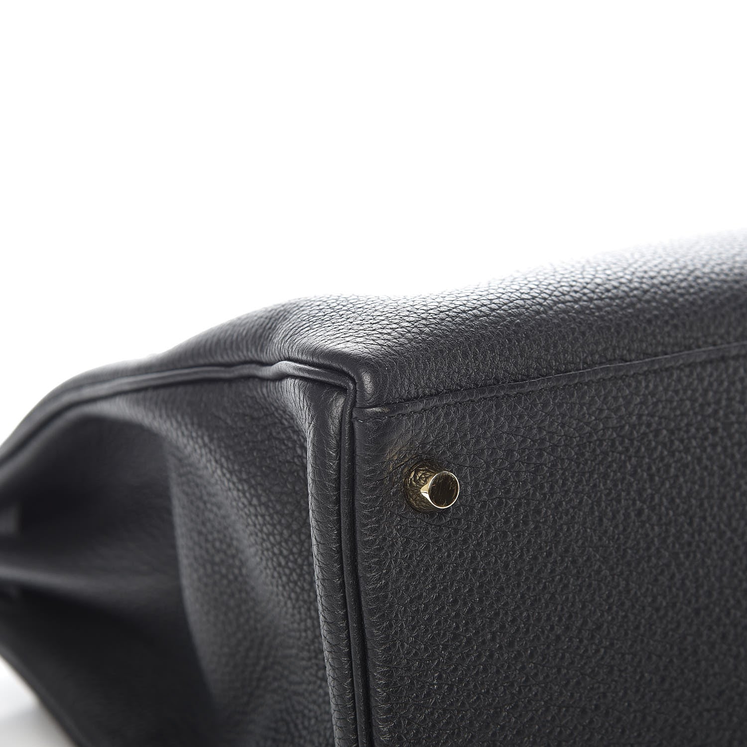 Hermes Togo Kelly Retourne 35 Black 7 of 36