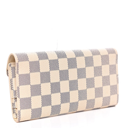 Louis Vuitton Damier Azur Josephine Wallet 3 of 12