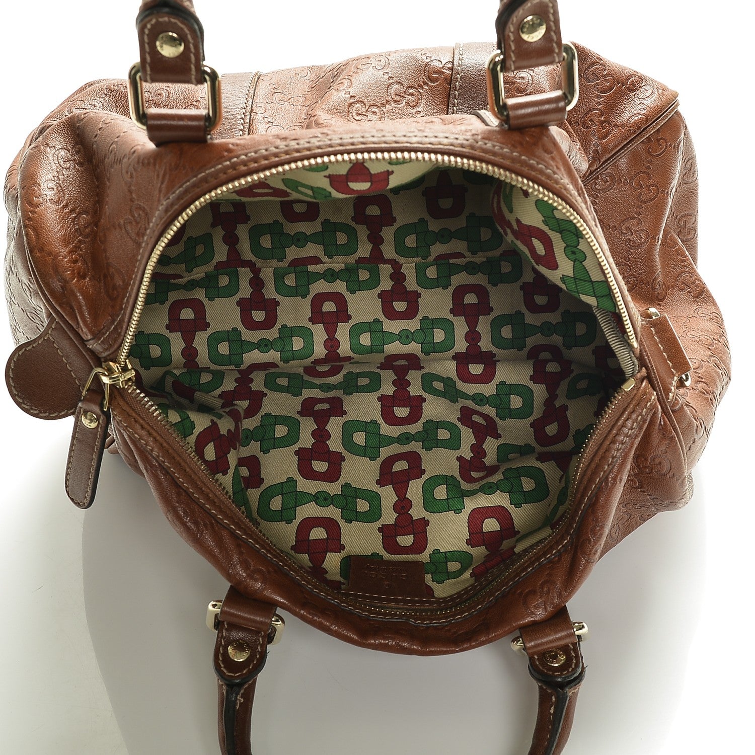 Gucci Guccissima Medium Joy Boston Brown 5 of 6