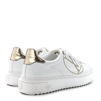 Louis Vuitton Calfskin Time Out Sneakers 39.5 White 4 of 9