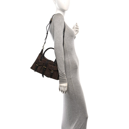 Mulberry Suede Roxanne Small Satchel Chocolate 2 of 10