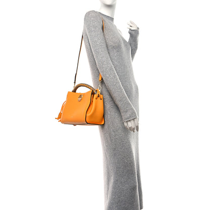 Mulberry Heavy Grain Small Iris Tote Double Yellow 2 of 10
