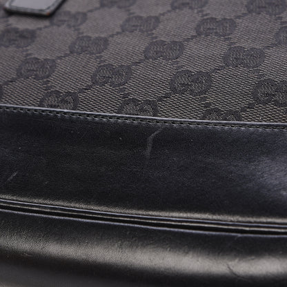 Gucci Monogram Jackie O Hobo Black 10 of 12