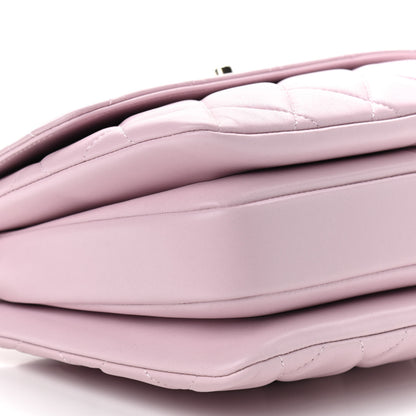 Chanel Lambskin Quilted Small Trendy CC Flap Dual Handle Bag Light Pink 8 of 9
