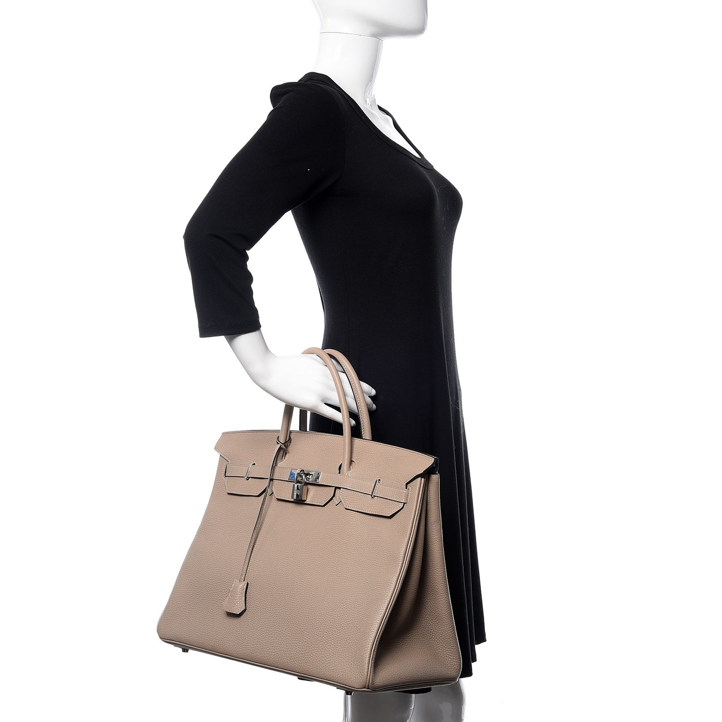 Togo Birkin 40 Gris Tourterelle