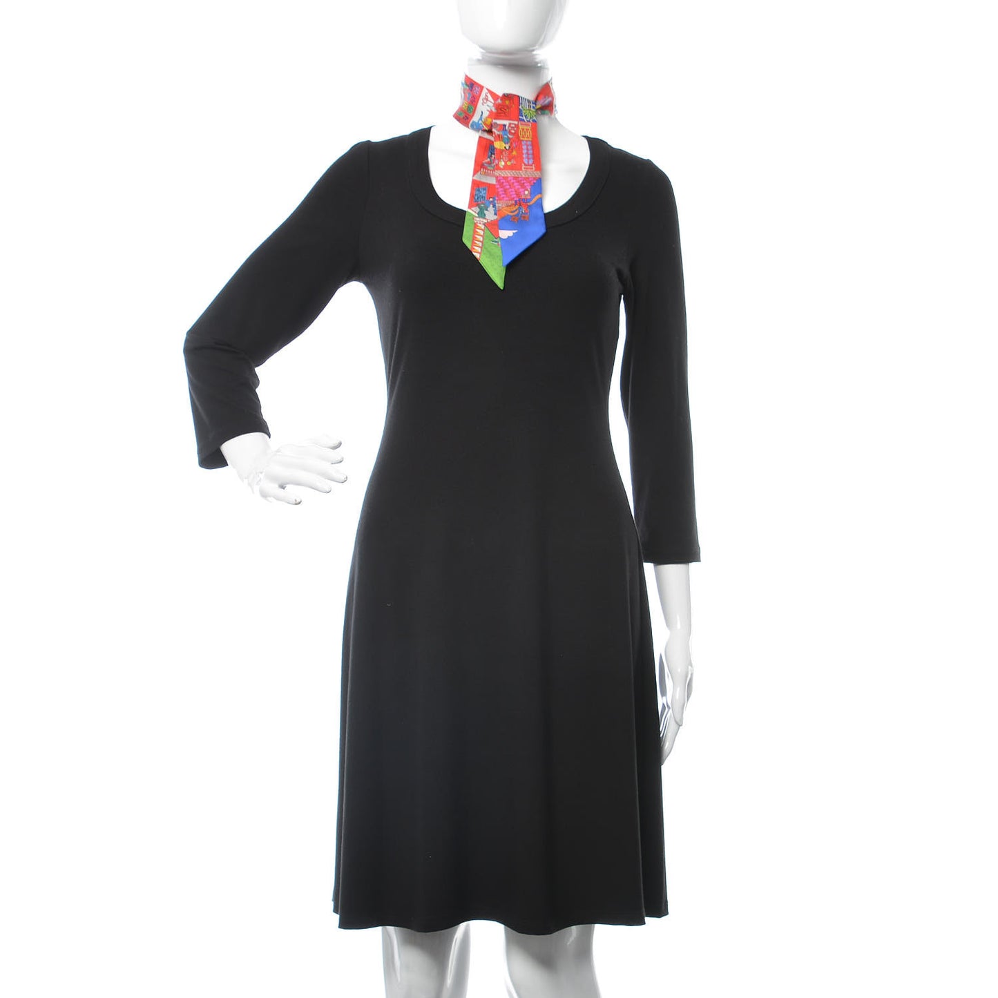 Silk La Maizeon De Carres Twilly Rouge Vert Blanc