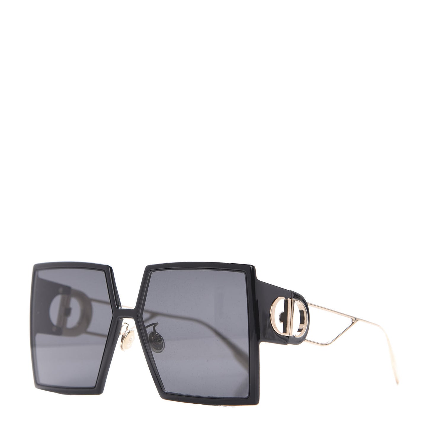 Square 30 Montaigne Sunglasses Black