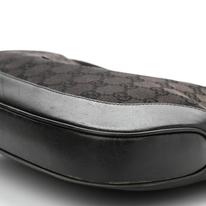 Gucci Monogram Small Jackie O Hobo Black 9 of 12