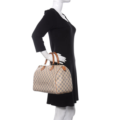 Louis Vuitton Damier Azur Speedy 30 2 of 22