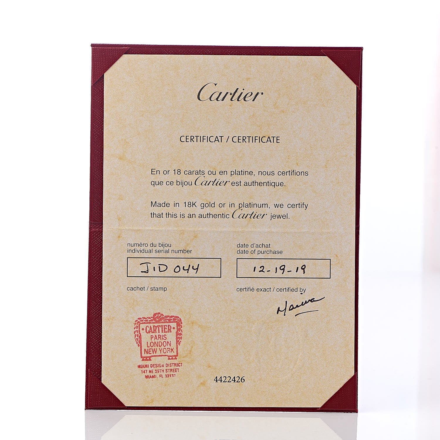 Cartier 18K Pink Gold Small Juste Un Clou Ring 55 7.25 6 of 6