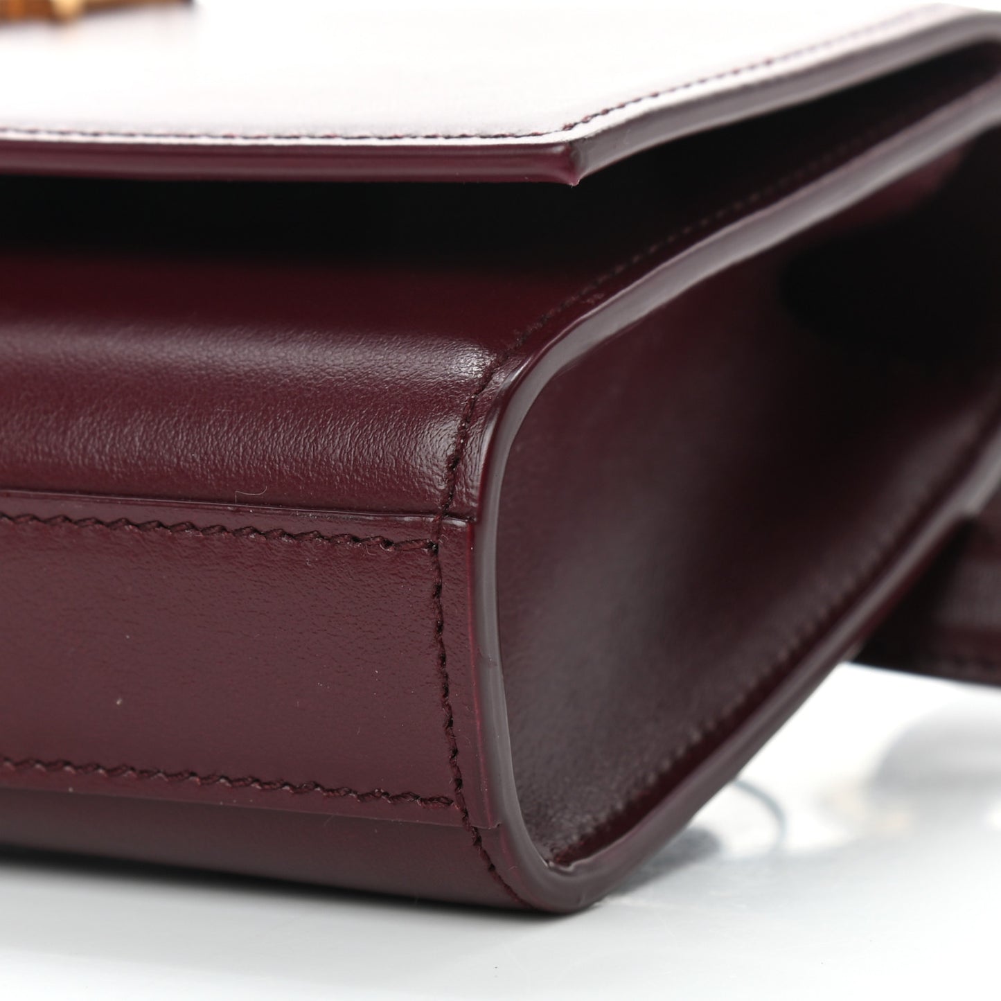 Smooth Calfskin Monogram Kate Belt Bag Burgundy
