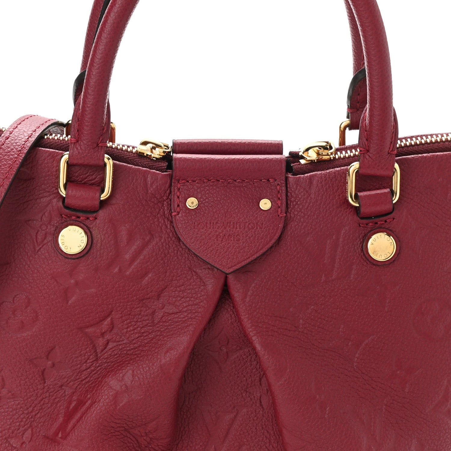 Louis Vuitton Empreinte Mazarine PM Raisin 8 of 10