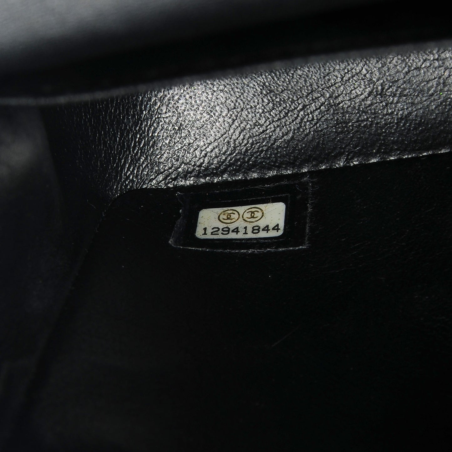 Caviar Quilted Small Double Flap Black