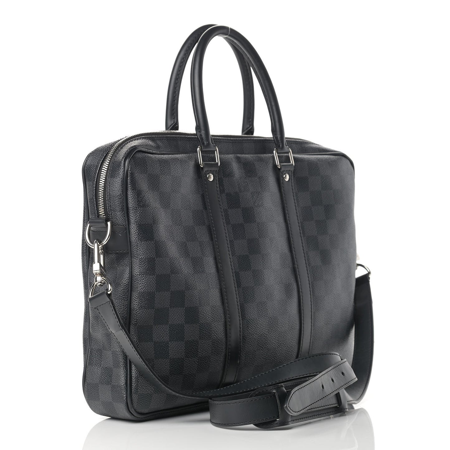 Damier Graphite Porte Documents Voyage PM