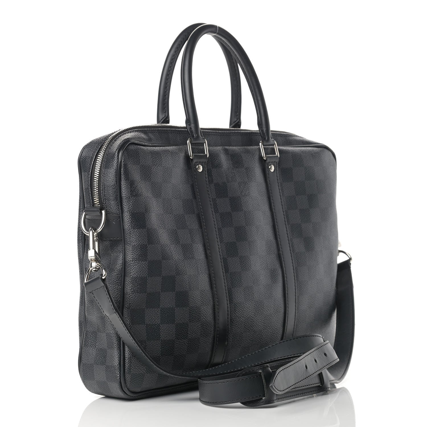 Louis Vuitton Damier Graphite Porte Documents Voyage PM 3 of 15
