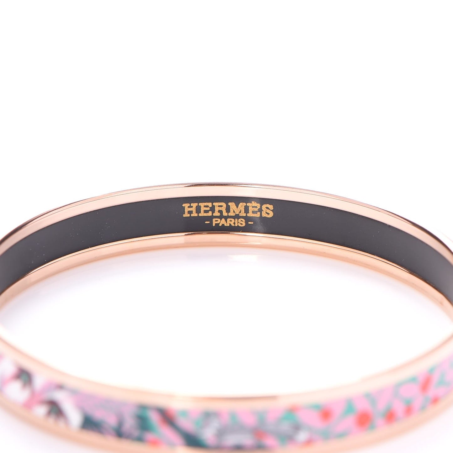 Enamel Dans un Jardin Anglais Printed Bracelet 62 Baroque