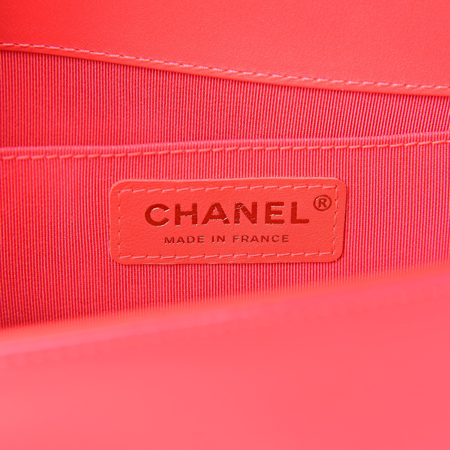 Chanel Patent Quilted Medium Boy Flap Pink 6 of 13