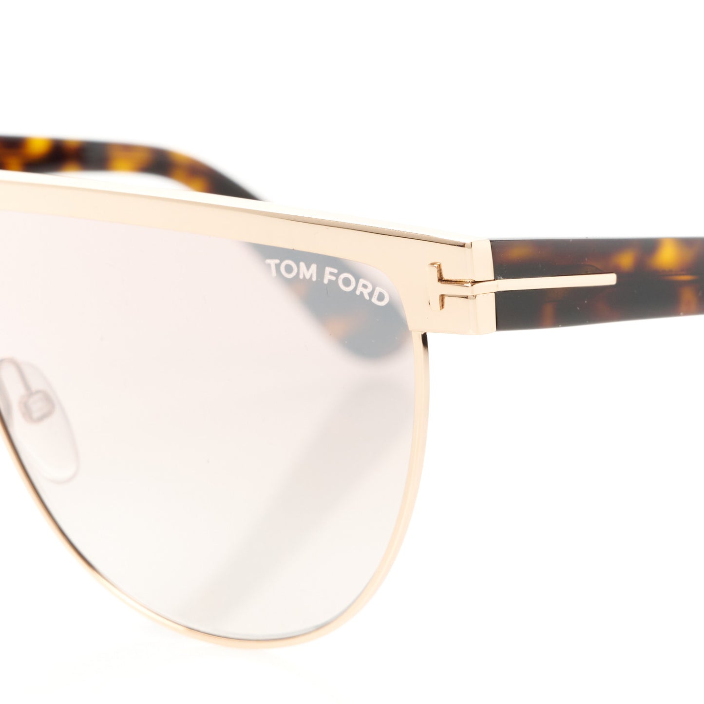 Stephanie Sunglasses TF570 Gold Havana