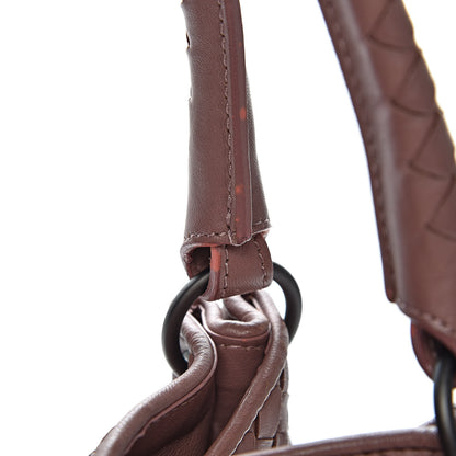 Bottega Veneta Nappa Intrecciato Parachute Bag Dark Deco Rose 12 of 17