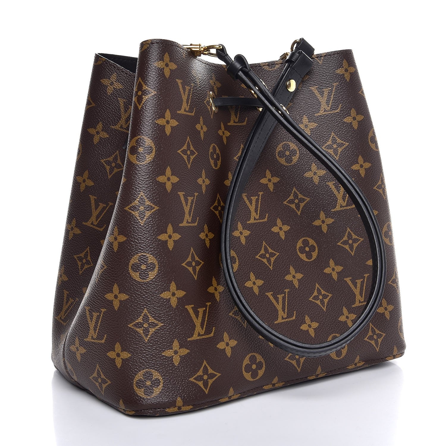 Louis Vuitton Monogram Neonoe MM Black 3 of 6