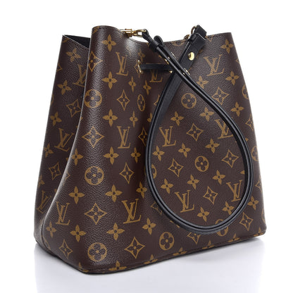 Louis Vuitton Monogram Neonoe MM Black 3 of 6