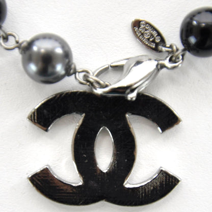 Chanel Beaded CC Bracelet Black 2 of 4