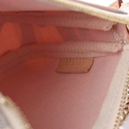 Louis Vuitton Damier Azur Tahitienne Mini Pochette Accessories 7 of 8