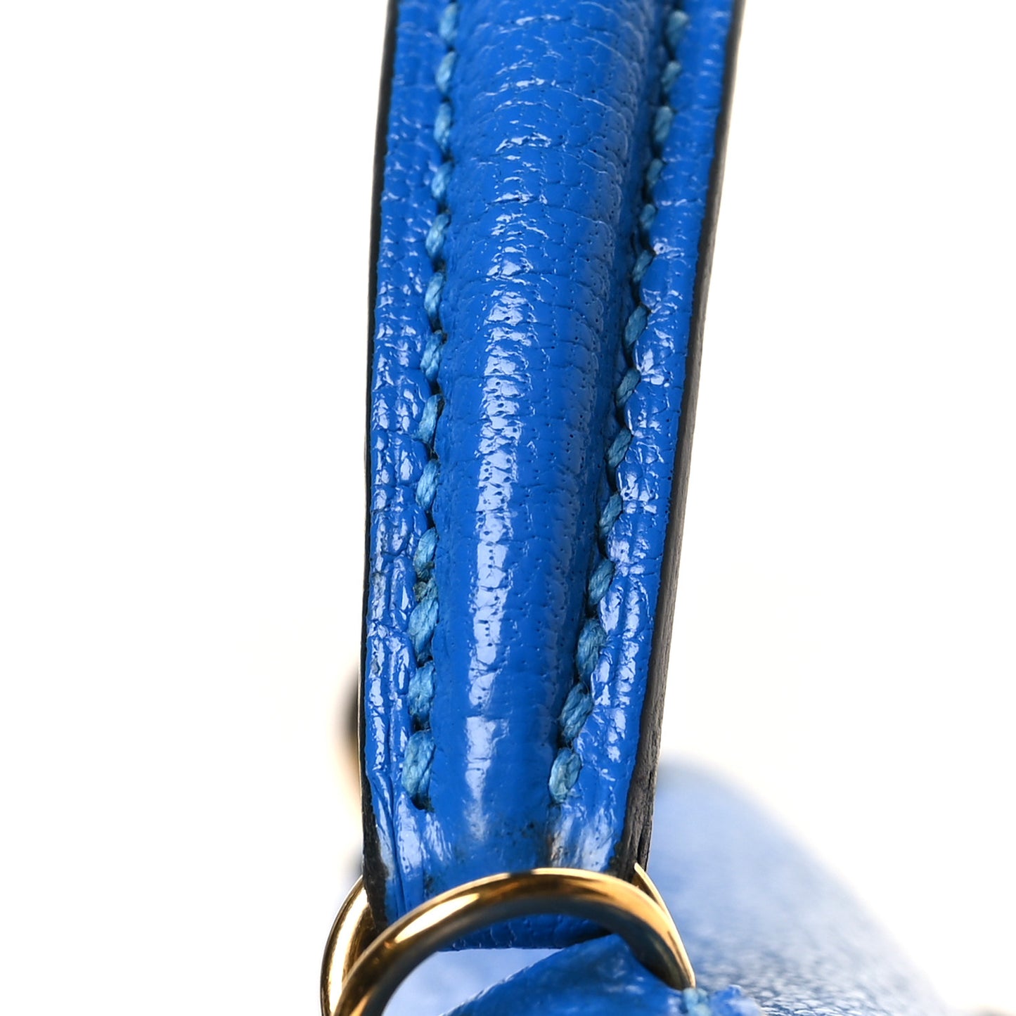 Chevre Mysore Mini Kelly Sellier 20 Bleu Hydra