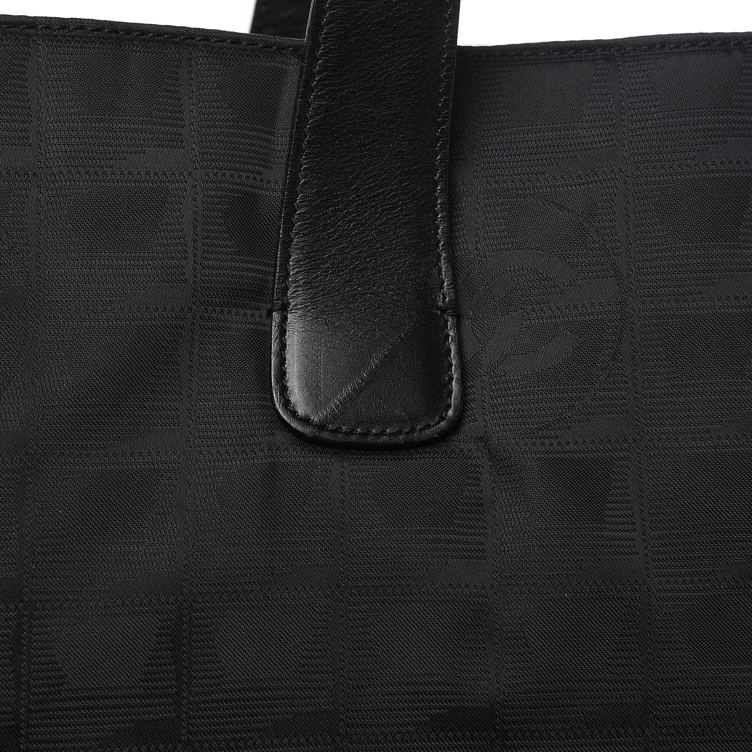 Chanel Nylon Travel Tote Black 10 of 15