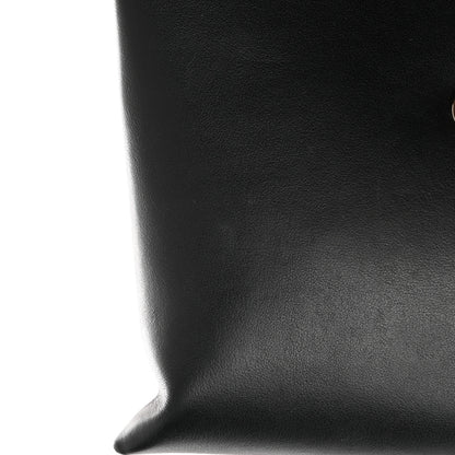 Versace Vitello Virtus Chain Clutch Black 14 of 17