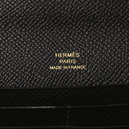 Hermes Epsom Maillon Wallet To Go Black 6 of 12