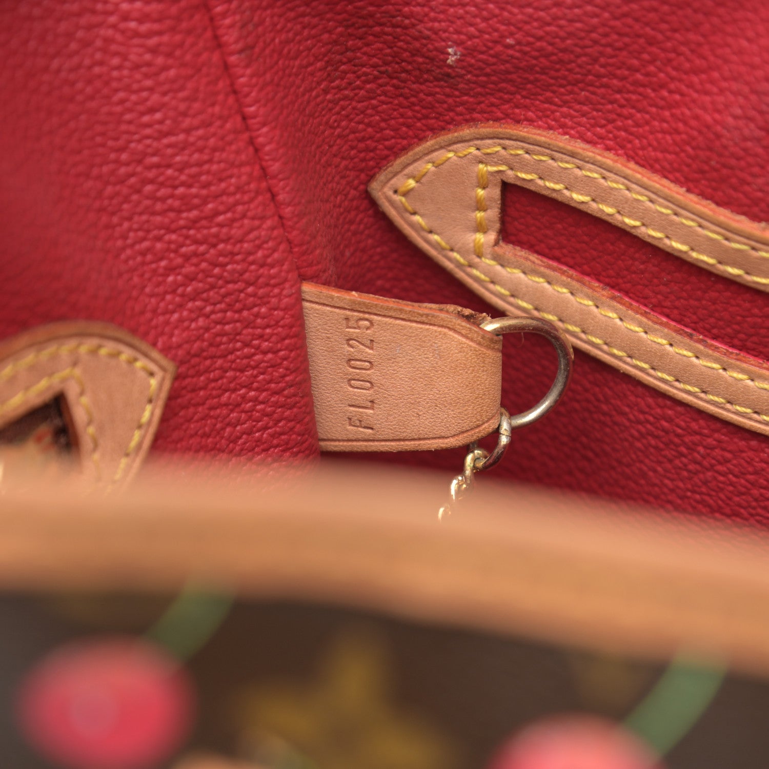 Louis Vuitton Monogram Cerises Bucket Bag 8 of 15