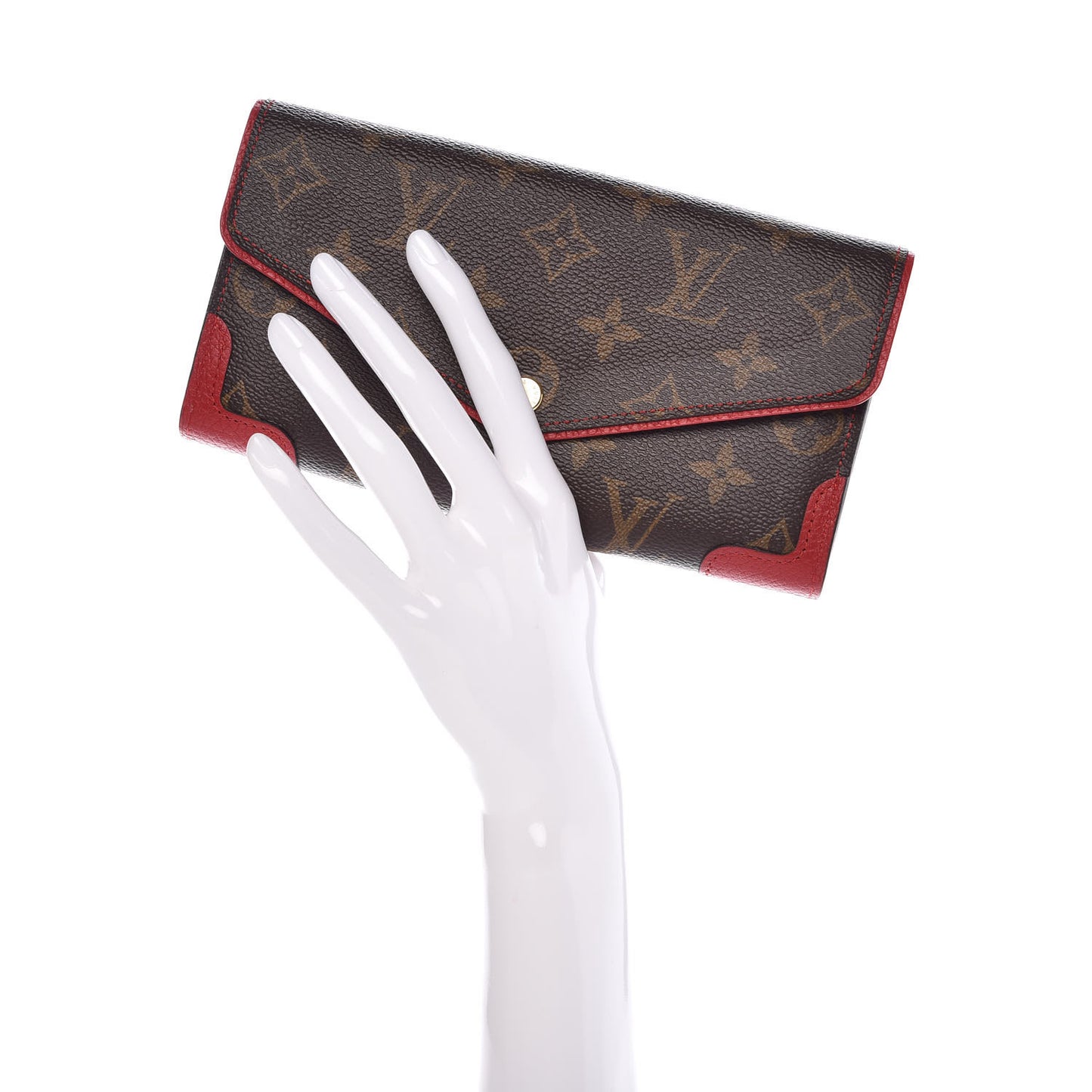 Monogram Sarah Retiro Wallet Cherry