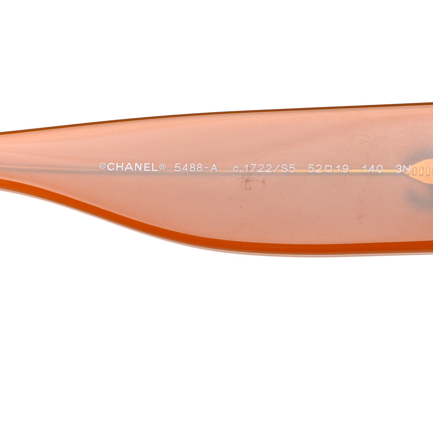 Acetate Rectangle Sunglasses 5488 Brown