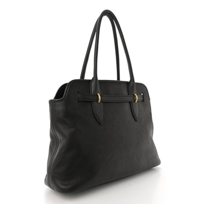 Miu Miu Nappa Medium Aventure Bag Black 3 of 14