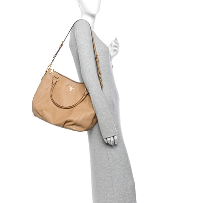 Prada Vitello Daino Tote Caramel 2 of 13