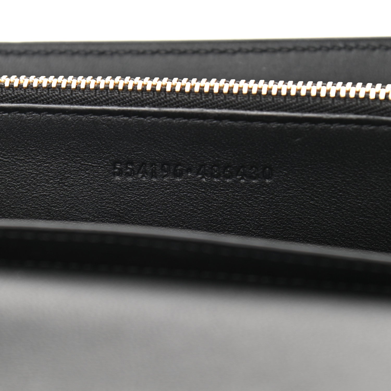 Alexander McQueen Pebbled Calfskin Skull Wallet on Chain Black 7 of 11