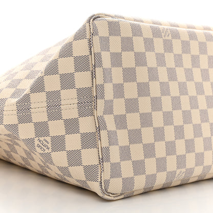 Louis Vuitton Damier Azur Neo Neverfull GM Rose Ballerine 9 of 10